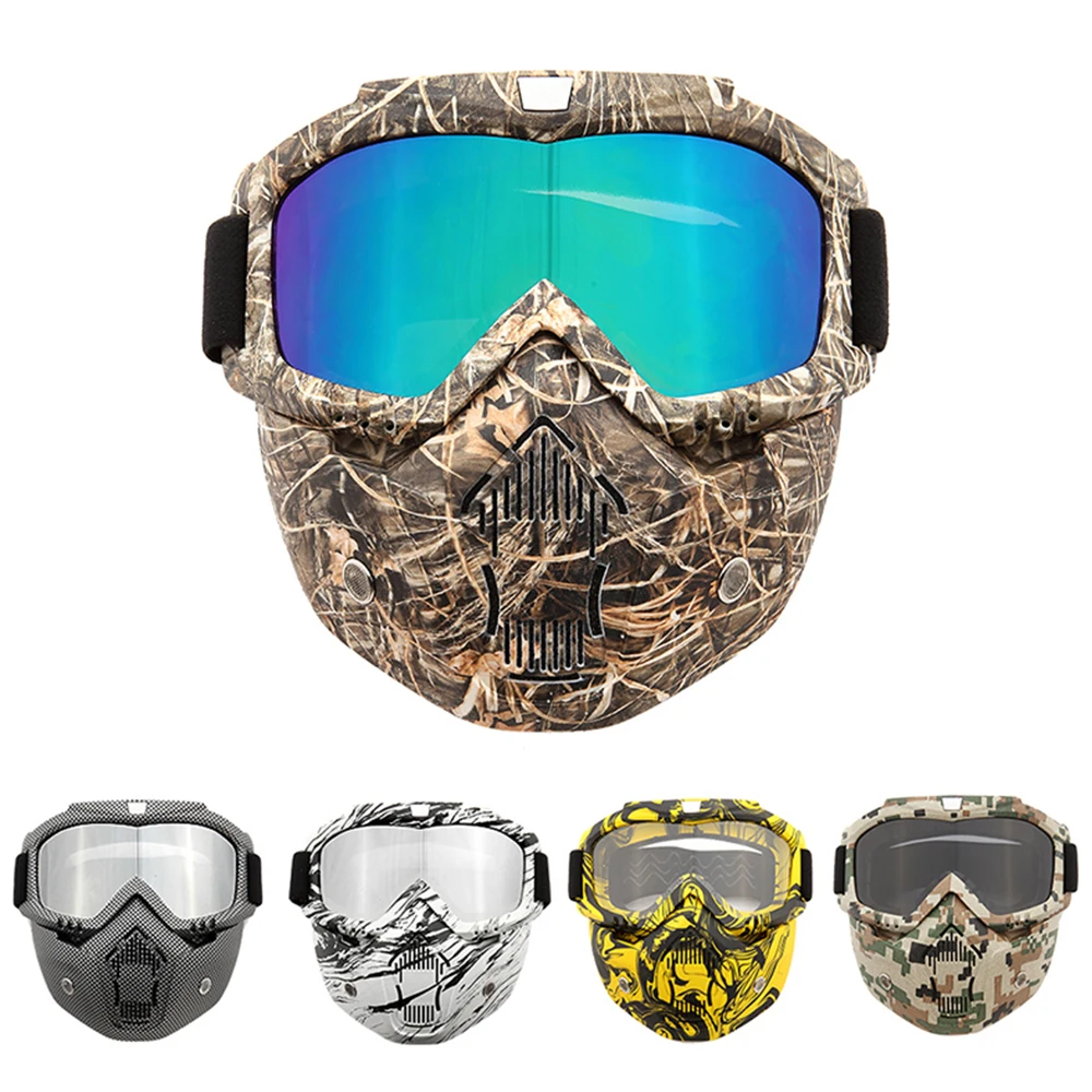 Зимние лыжные очки, очки для снегохода, лыжные очки, зимние ветрозащитные очки для мотокросса, маска для катания на лыжах, очки для сноуборда