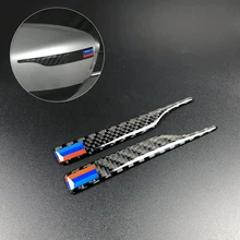 

For BMW 1 2 3 gt 4 5 7 Series X3 X4 X5 X6 Carbon Fiber Rearview Mirror Anti-rub Strip Protector Anti-collision Bumper Sticker