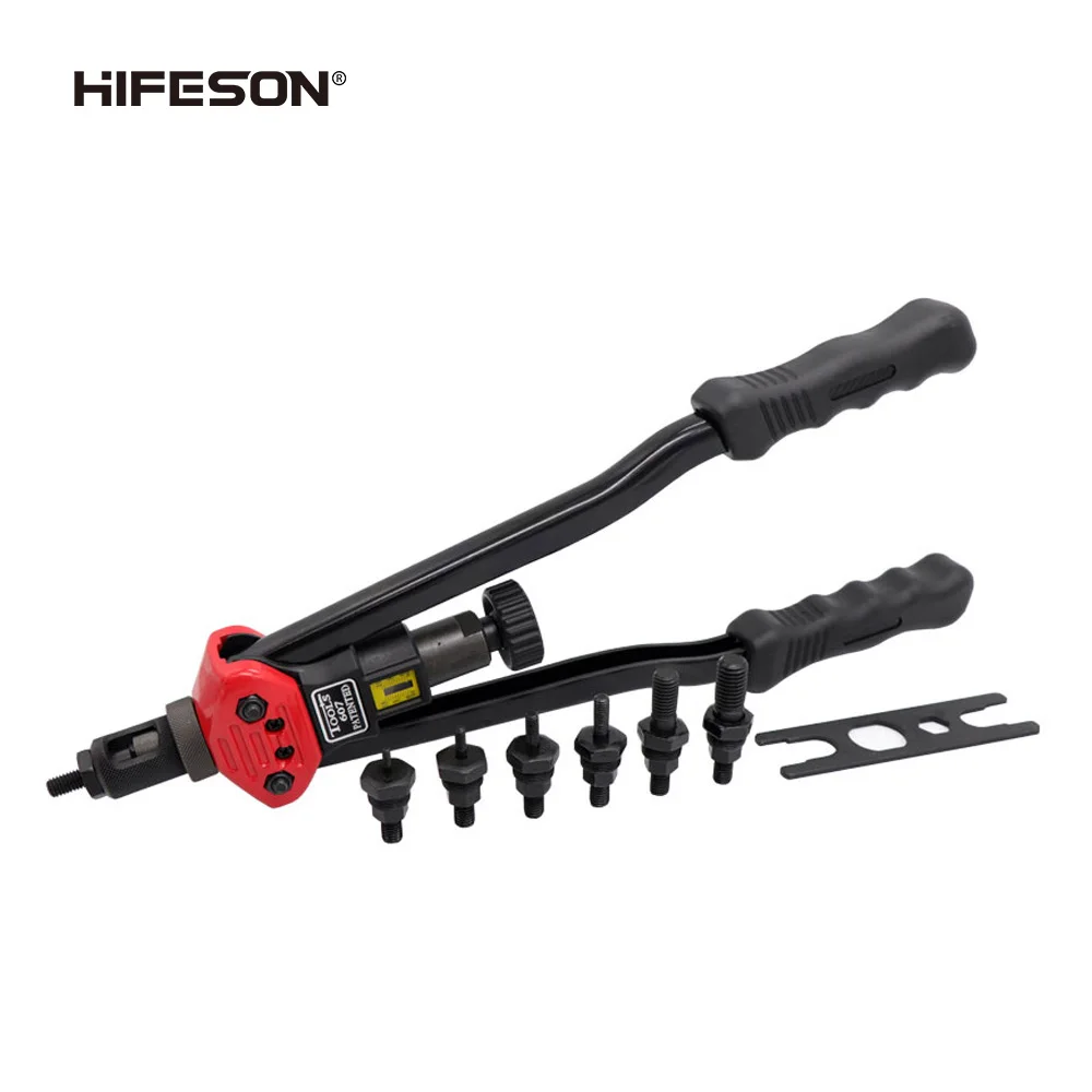 16'' Hand Rivet Nut Guns 607 Insert Manual Riveter Nuts Rivnut Tool