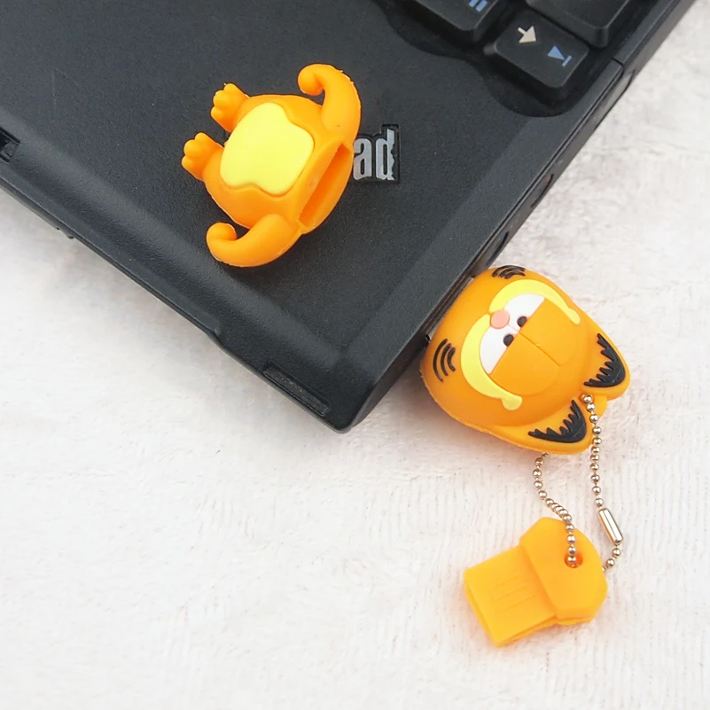 Классический флеш накопитель Garfield USB 2 0 практичный usb диск 64 ГБ 32 Usb флешка 128 Мб