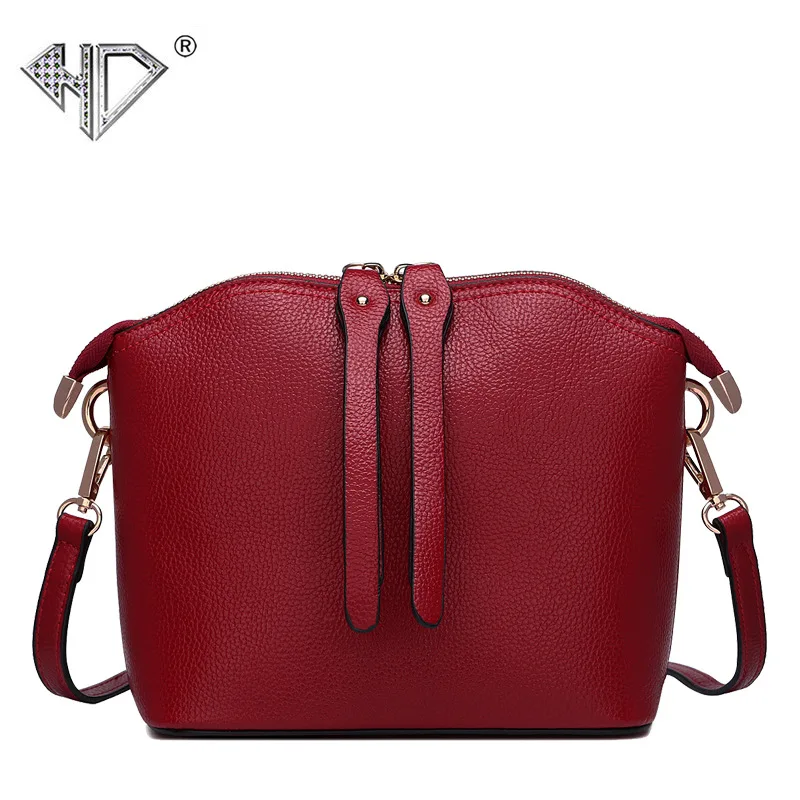 

2019 New Style Cowhide Shell Bag Europe And America Fashion WOMEN'S Leather Bags Shoulder Bag Guangzhou