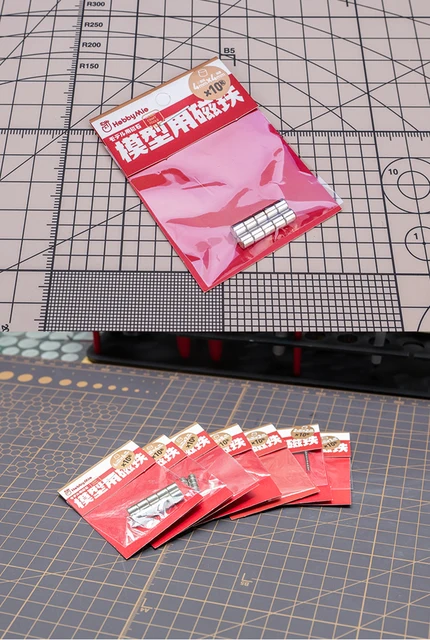 Gundam Model Piling Special Magnet Strong Magnet Magnetic Pile Nickel-Plated Super Bright Magnet Hobby Building Tools 3