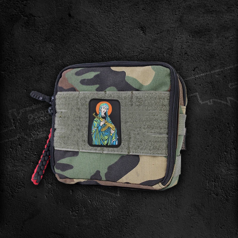 MOKOBOIZ 'Probably Overstimulated' Embroidered Patch – 3 Inch Iron On/Sew On Applique For Backpacks, Hats, Jeans