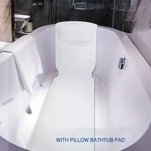 Подушка для ванны спа Нескользящая Ванна подголовник с матом мягкая Водонепроницаемая Ванна Подушка с подушками и присосками