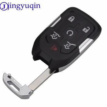

New car key shell case Remote smart key fob case 5 buttons for Chevrolet Suburban Tahoe GMC Yukon XL 2015 replacement fob case