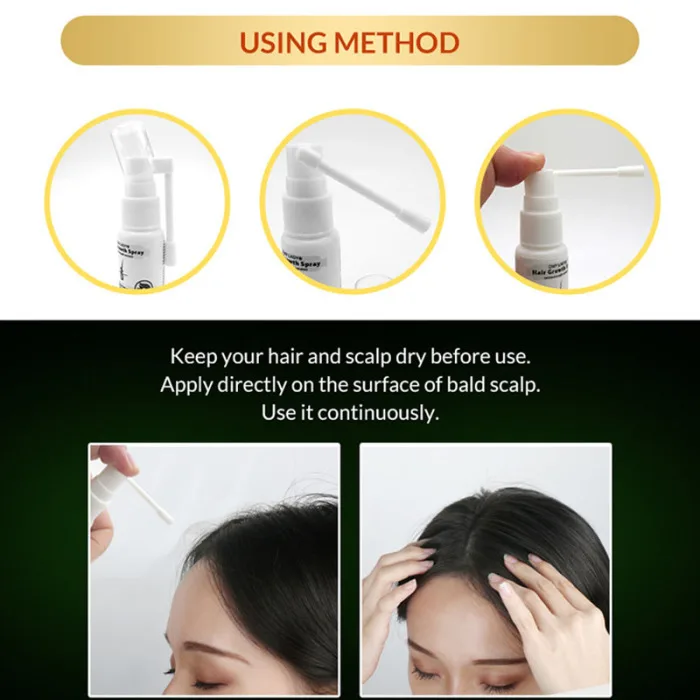 Горячая анти выпадение спрей эфирное масло жидкость для женщин мужчин сухой ремонт волос регенерация CUN 668