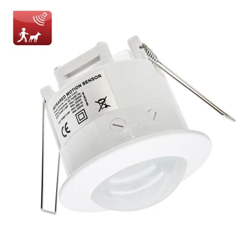 

Etouch 110V-220V/AC 360 degree Smart PIR infrared motion sensor light switch Detector for LED Lighting (ET041)