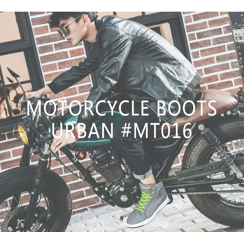 Мотоботы дышащие противоударные защитные туристические городские повседневные ботильоны MBX/MTB/ATV IRON JIA'S мотоциклетная обувь для верховой езды