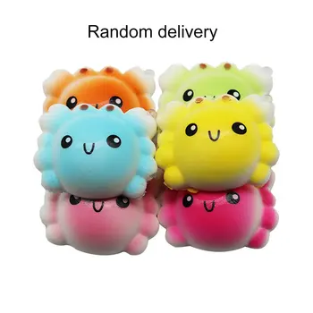 

Food Animal Shape Slow Rising Antistress Squeeze Toys For Hands Key Phone Pendant Gift For Kids Adults Relieves Stress Toy