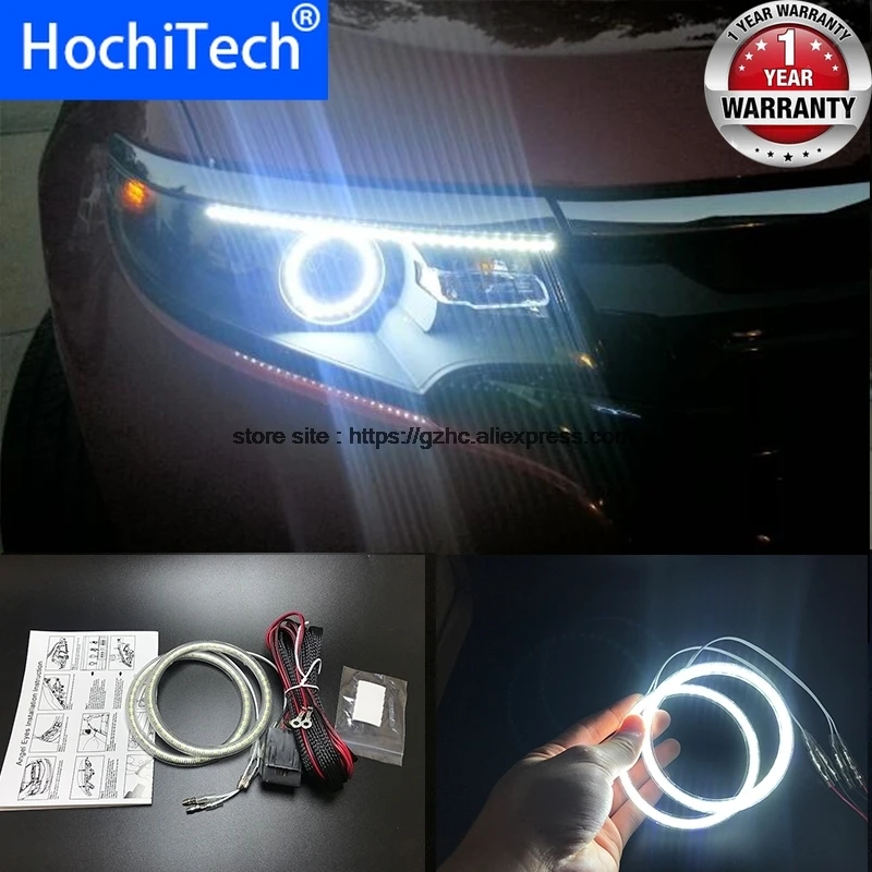 HochiTech ультра яркие красные/зеленые/Белый светодиодный глаза ангела 2500LM 12 В halo