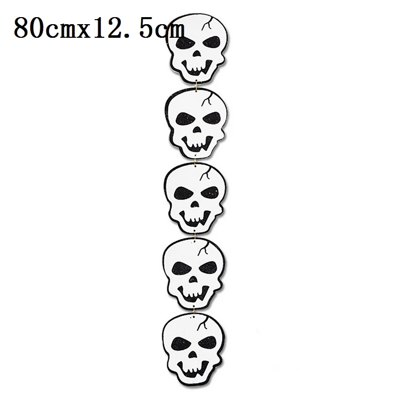 Dozzlor украшение на Хэллоуин Висячие бирки бумажные двери окна Тыква Висячие полоски Хэллоуин творческие вечерние реквизит для фестиваля - Цвет: 11