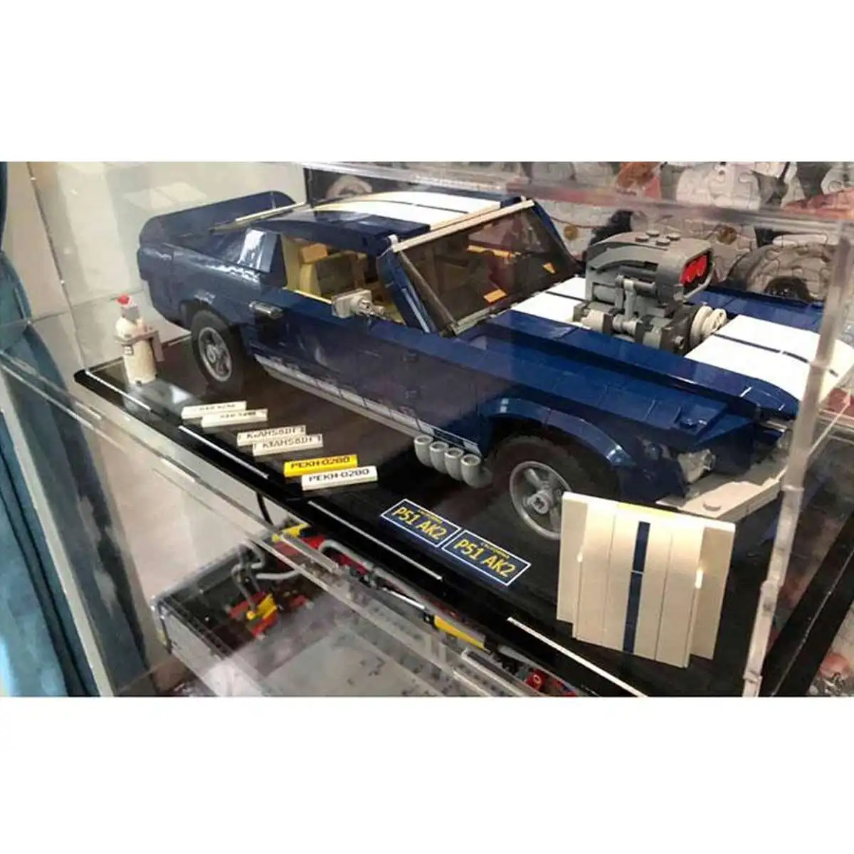 

Hot DIY Acrylic Display Case Box for Creator 10265 for Ford for Mustang Bricks Toy Acrylic Display Case ( Model Not Include