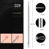 4PCS Acne Blackhead Comedone Black Spot Pimple Blemish Remover Skin Care Women Beauty Acne Treatment Pore Cleanser Needle Hook 3