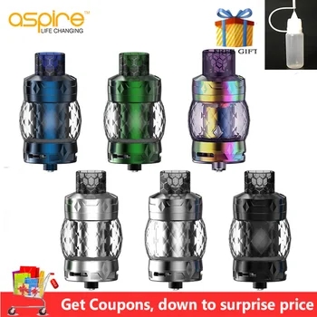 

Original Aspire Odan Mini Tank Vape 4ml Diamond Cut Glass Electronic Cigarette 810 Drip Tip Atomizer 5.5ml with Odan Mesh Coil