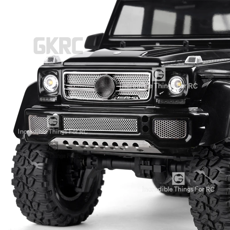 Сетчатая решетка из нержавеющей стали впускная крышка для 1/10 Traxxas Trx 6 Amg 88096 4 G63 G500