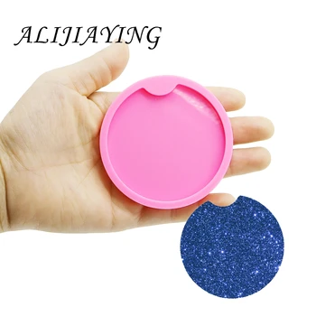 

Shiny Geode Coaster Agate Resin Mold decoration silicone mold for DIY epoxy resin DY0173