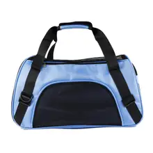 Складная переносная сумка с воздухопроницаемой сеткой для животных, собак, дорожная сумка-мессенджер для кошек, собак