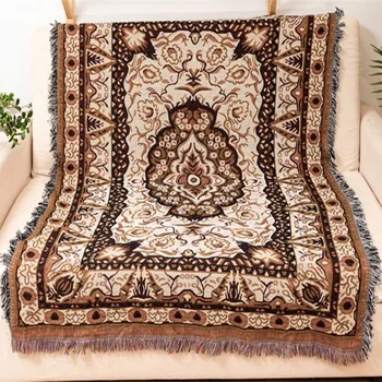 

Retro Geometric Throw Blanket Navidad Christmas Decorations For Home Sofa Covers Cobertor Dust Cover Blankets For Bed