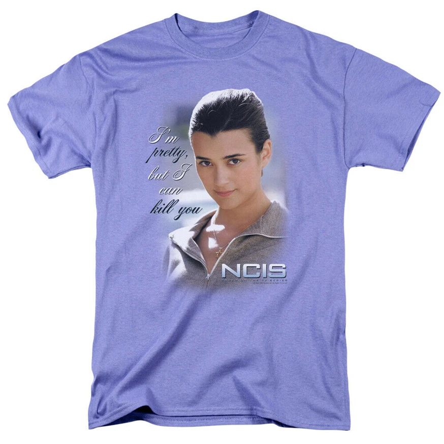 Cbs Ncis Ziva I Can Kill You Лицензированная футболка для взрослых Праздничная