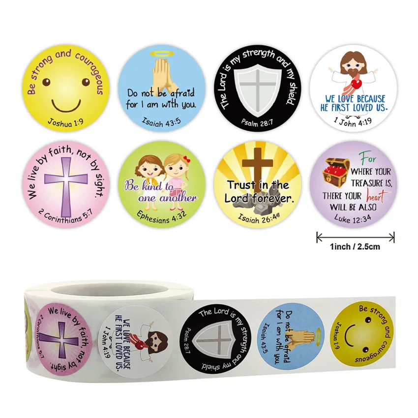 Bible Verse Stickers In Scrapbooking Stickers for sale