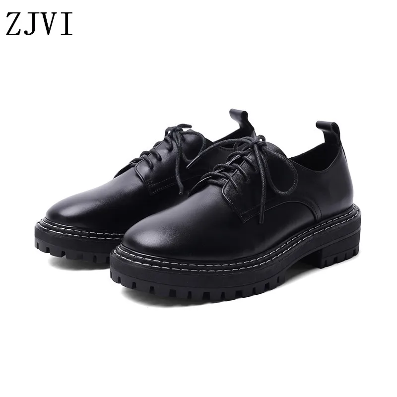 girls black lace up pumps