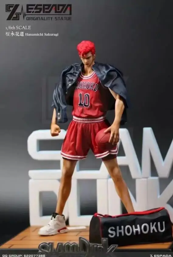 GK аниме SLAM DUNK Hanamichi Sakuragi большой размер статуя модели игрушки 33 см | Игрушки и