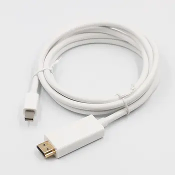 

New Thunderbolt Display Mini DP to HDMI Cable Male to Male Adapter for Macbook Pro Air Projector Camera TV