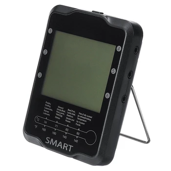 

TOP!-Wireless Smart Meat Digital Thermometer 6/4 Probes WiFi Bluetooth BBQ Thermometer - 6