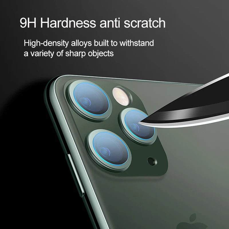 KEYSION объектив камеры закаленное стекло для iPhone 11 Pro 11 Pro Max камера протектор для iPhone XS Max XR 7 8 Plus Защитная стеклянная пленка