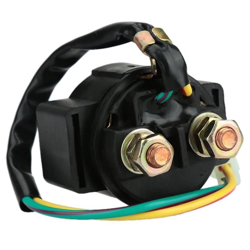 Черный Solenoide реле стартера 12V кабель для Quad Пит велосипедный мотор 110cc 125cc|Реле| |