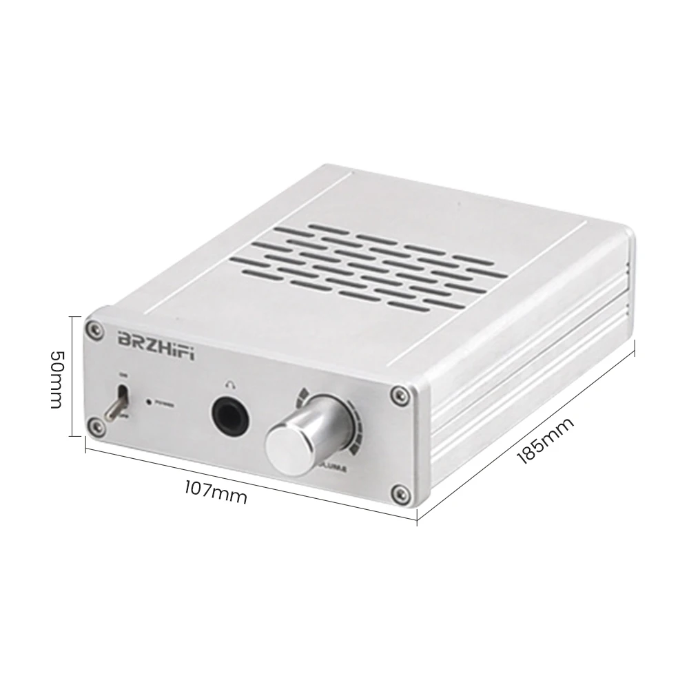 BRZHIFI Solo HIFI Portable headphone Amplifier headphones AMP Audio Preamplifier Desktop Amplifiers Headset Amp DC24V