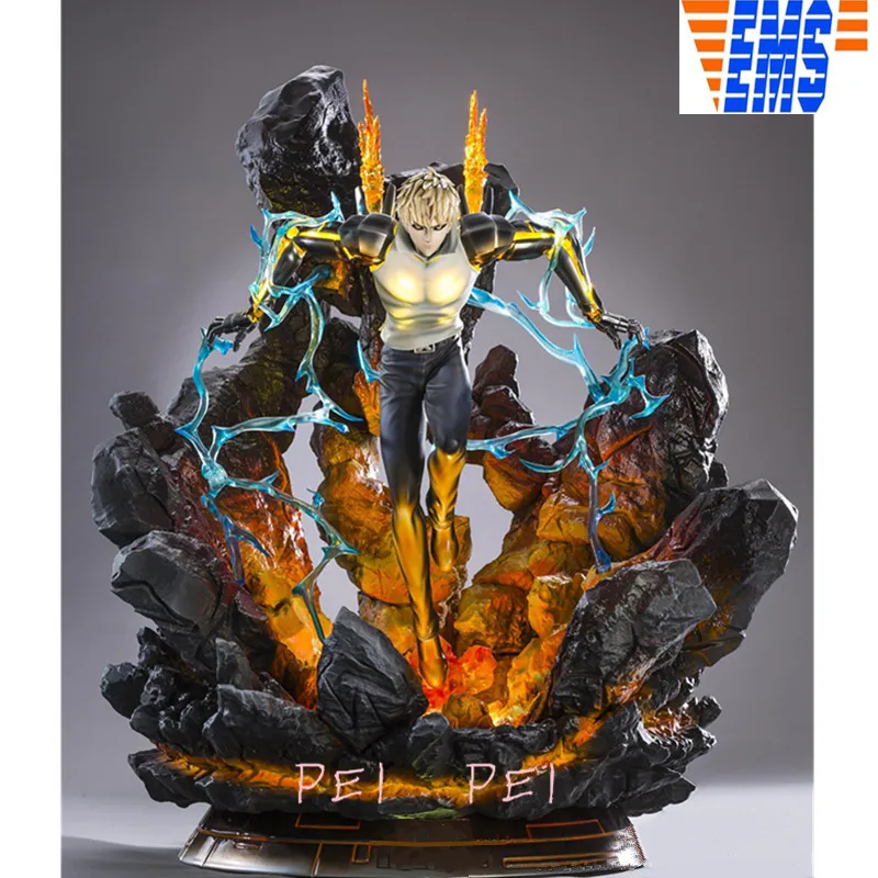 

In Stock 1/6 Anime ONE PUNCH-MAN Genos Full-Length Portrait GK Resin Limited Statue Action Figure Collectible Model Toy p1762