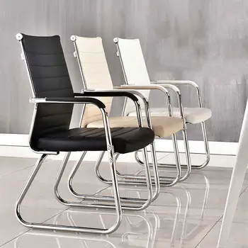 

Computer Chair Home Office Chair Conference Mahjong Chair Leather Staff Chess Room Student Chair