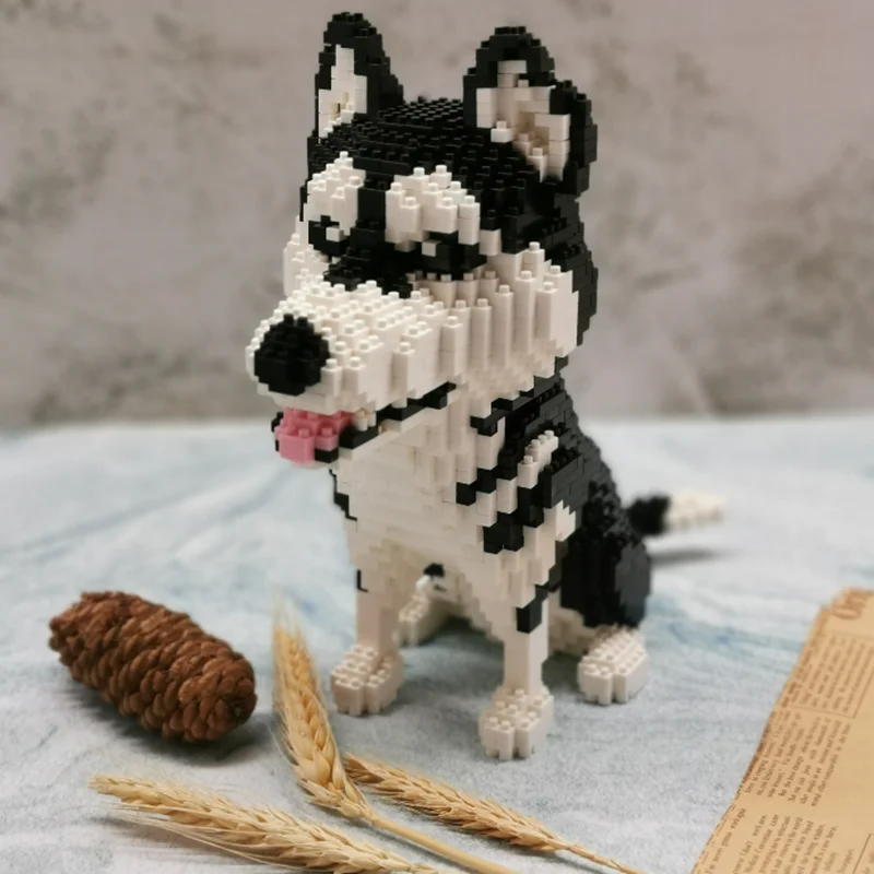 mini husky toy