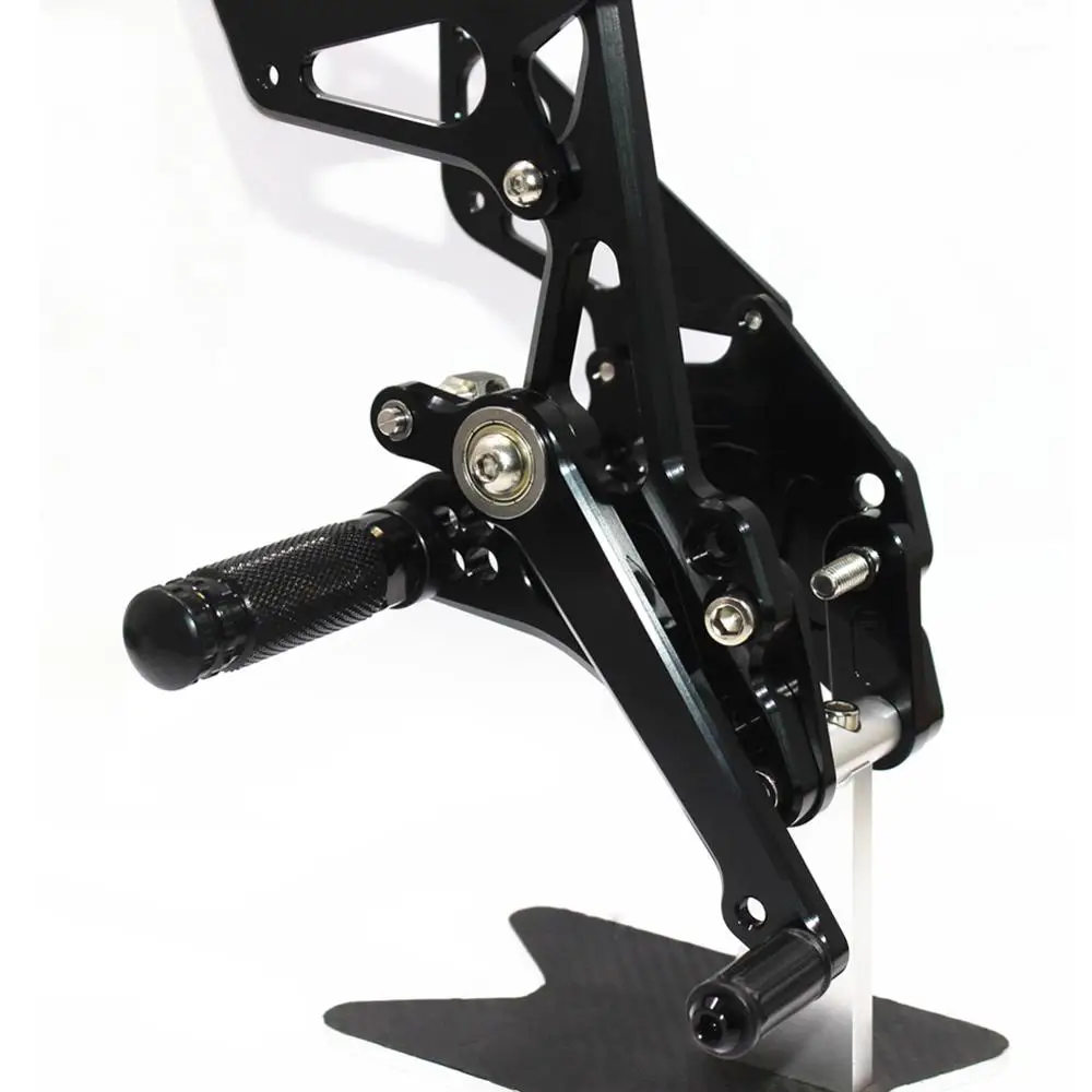 Мотоцикл Rearset для Suzuki GSXR1000 K9 2009 2010 2011 2012 2013 ЧПУ Регулируемые подножки для ног Rider педаль для ног