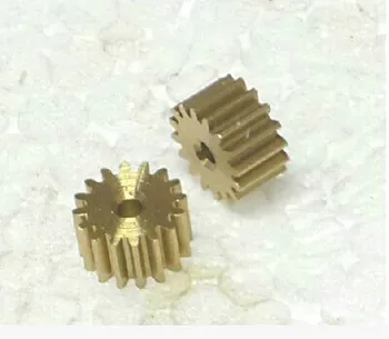 

Metal Gear 18 teeth miniature electric motors diy toy model parts inside diameter 2MM