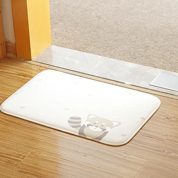 

Simple Home Thick Non-Slip Mats Fashion Entrance Bath Mat Cartoon Pattern Absorbent Bath Mats For Kitchen Bathroom