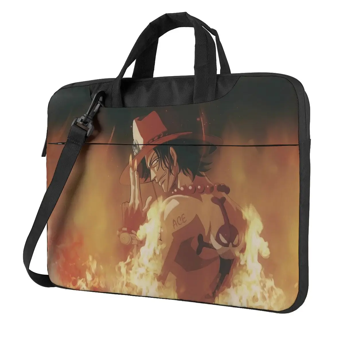 

Anime Laptop Bag Case Protective Vintage Computer Bag Bicycle Crossbody Laptop Pouch