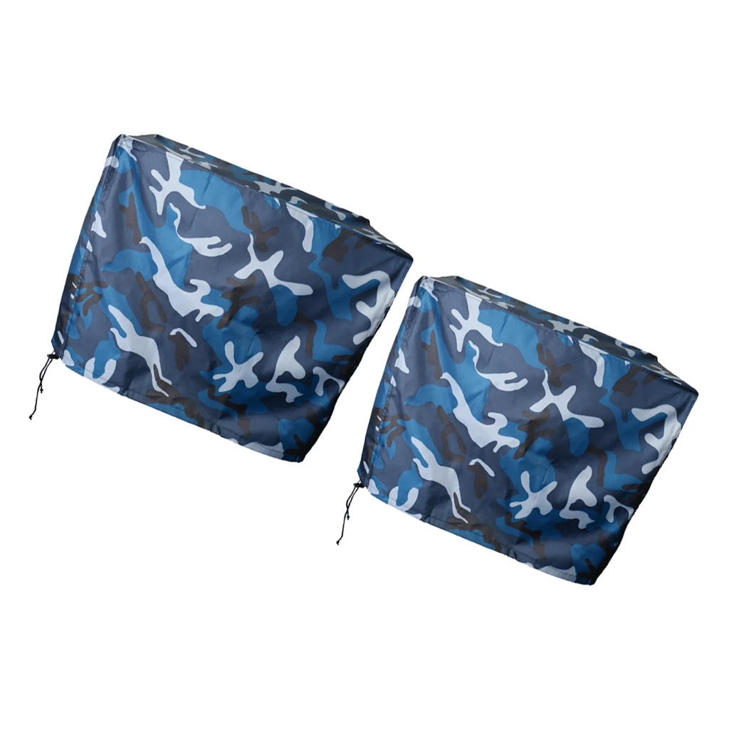 2x Marine Boat Yacht Outboard Engine Motor Cover Rain Dust Protector