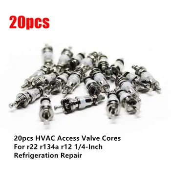 

20pcs HVAC Access Valve Cores For R22 R134a R12 1/4-Inch Refrigeration Repair Business & Industrial