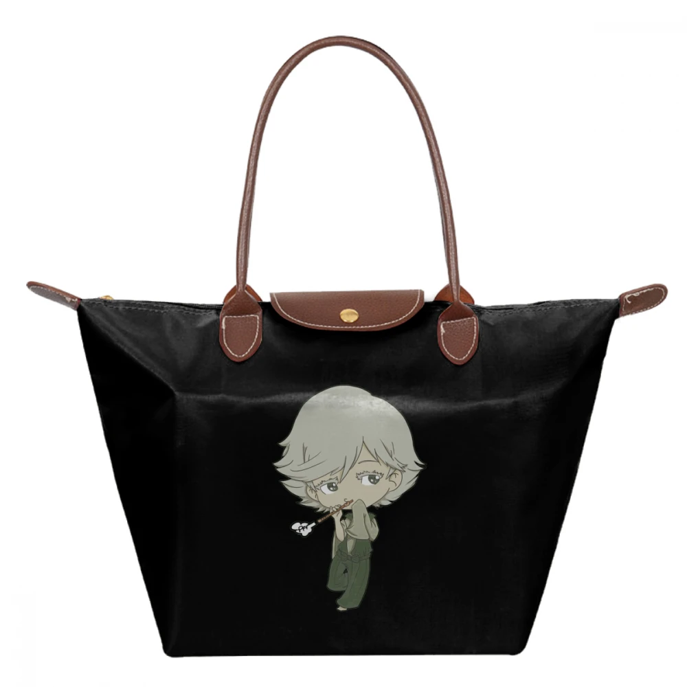 

Kamisama Hajimemashita Handbag Mizuki Kamisama KISS Top-handle Bags Pattern Shopper Women Tote Bag Trending Nylon hobo Handbags