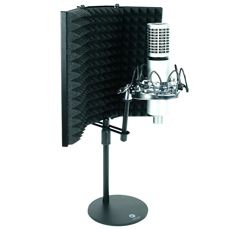 

Folding Recording Microphone Isolation shield Screen Sound-absorbing Cover Insulation Soundproof dividers windshield windscreen