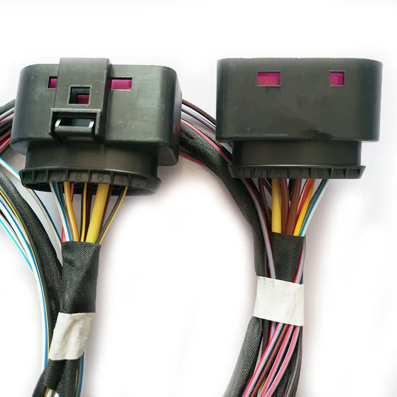 10 Pin до 14 Pin ксеноновые фары Модификация адаптер жгута проводов Кабельный разъем для VW Magotan B8