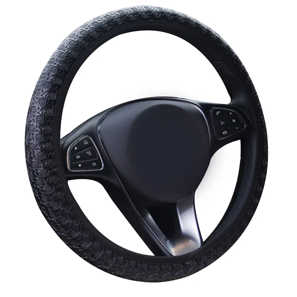 Dish Sets Steering Wheel Wrap Durable Steering Wheel Covers Accessories Breathe Freely 15 Inch Cars Universal