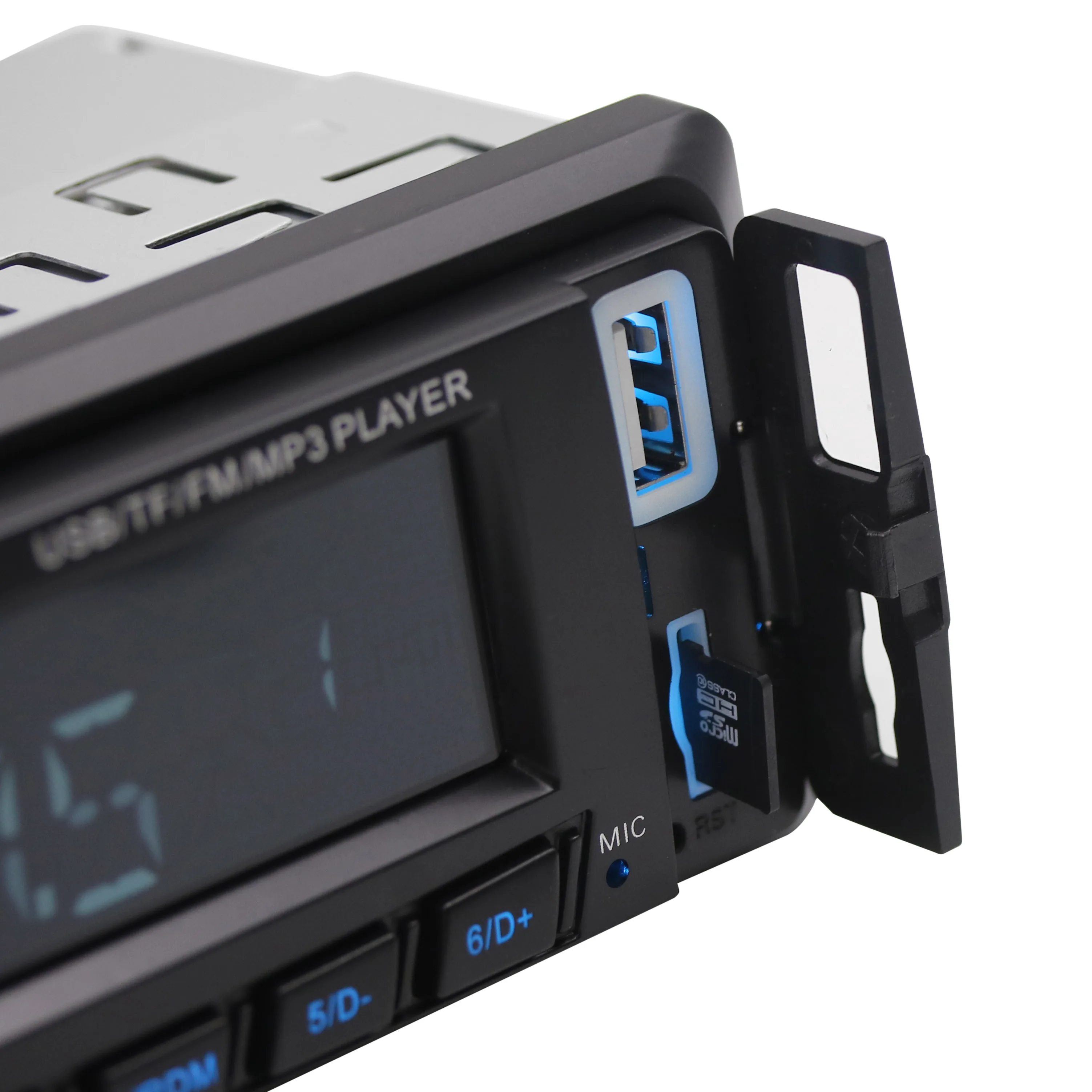 Автомагнитола 1Din MP3 мультимедийный плеер AUX \ USB зарядка телефона \ FM \ Bluetooth \ Card Play \ пульт дистанционного управления \ Handsfree \ Авторадио