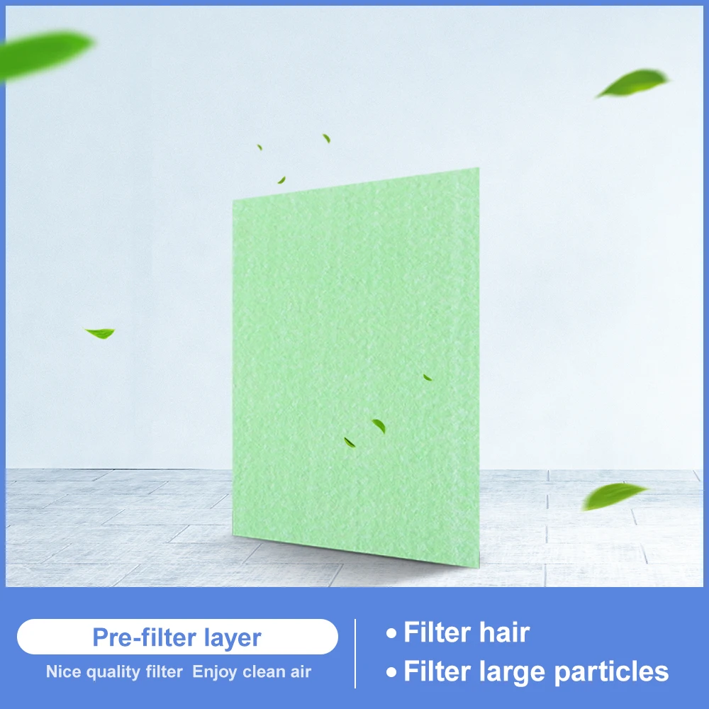 

Air purifier cotton filter green filter suitable for AC4124 AC4002 AC4004 AC4012 315*287*5mm