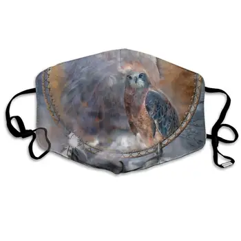 

Fashion Unisex Anti-Dust Half Face Mouth Mask Dream Catcher Spirit of The Hawk