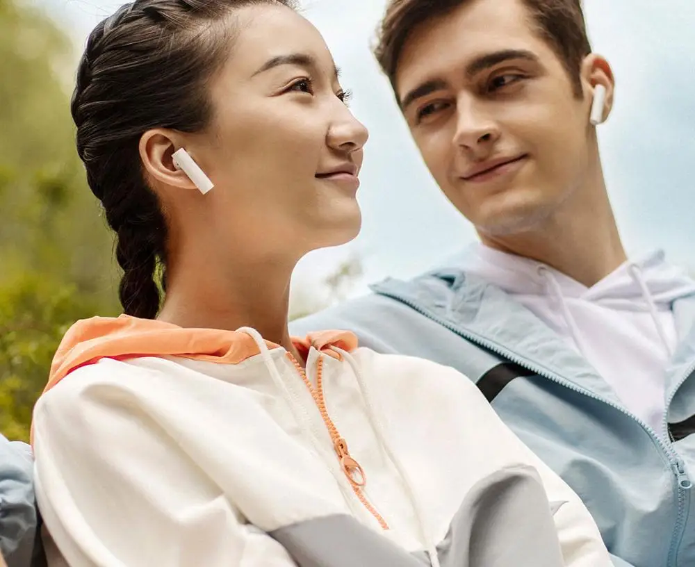 Xiaomi True Беспроводная Bluetooth 5,0 гарнитура Air2 Интеллектуальный голосовой двойной микрофон HD стерео наушники