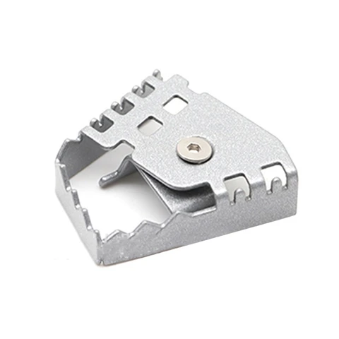 Pedal Rear Foot Lever Pedal Extension Enlarge Extender Pad Metal for BMW- F650GS F700GS F800GS R1200GS Motorcycle