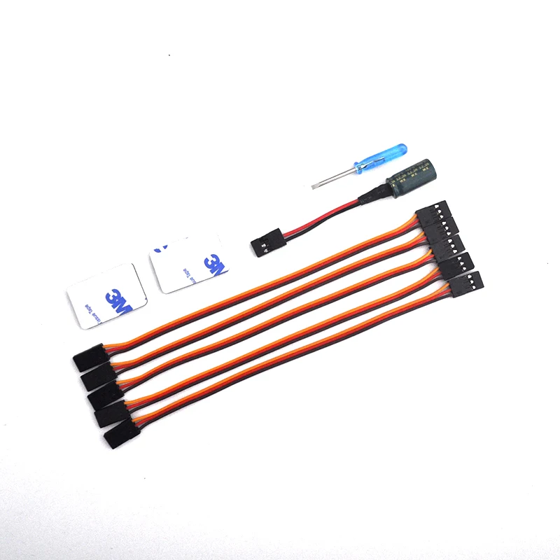 Saluaqui 20 Ensembles de Klaxons de Contrôle à 4 Trous, Kit de Chape pour Angle de Gouvernail KT, Klaxons de Contrôle de qualité Supérieure pour Avion RC en Mousse à Voilure Fixe